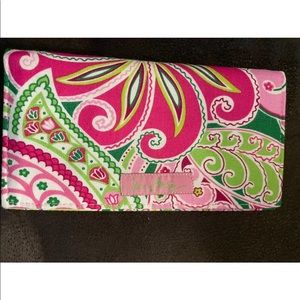 Vera Bradley floral cloth wallet